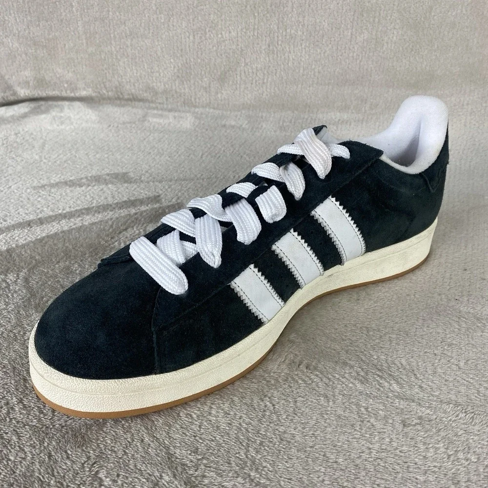 Adidas Campus 00s Shoes Mens Size 13 Black White Suede Sneakers Originals NEW